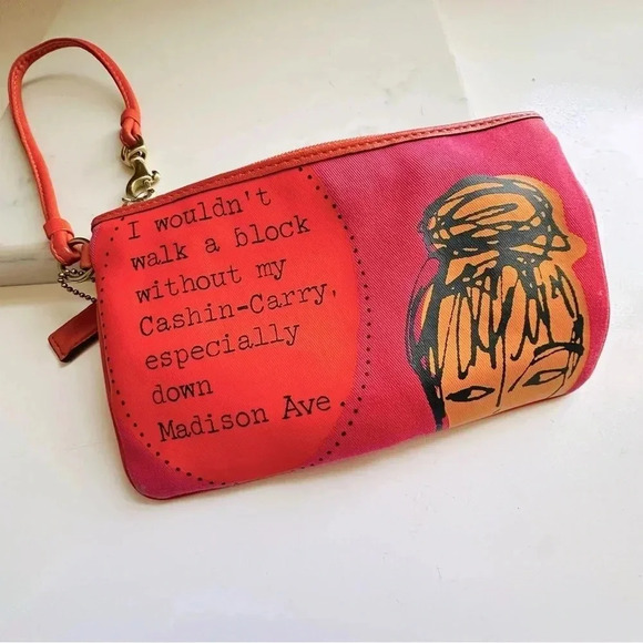 Coach Y2K Rare Ltd Ed Bonnie Cashin Cash Wristlet - Picture 1 of 5